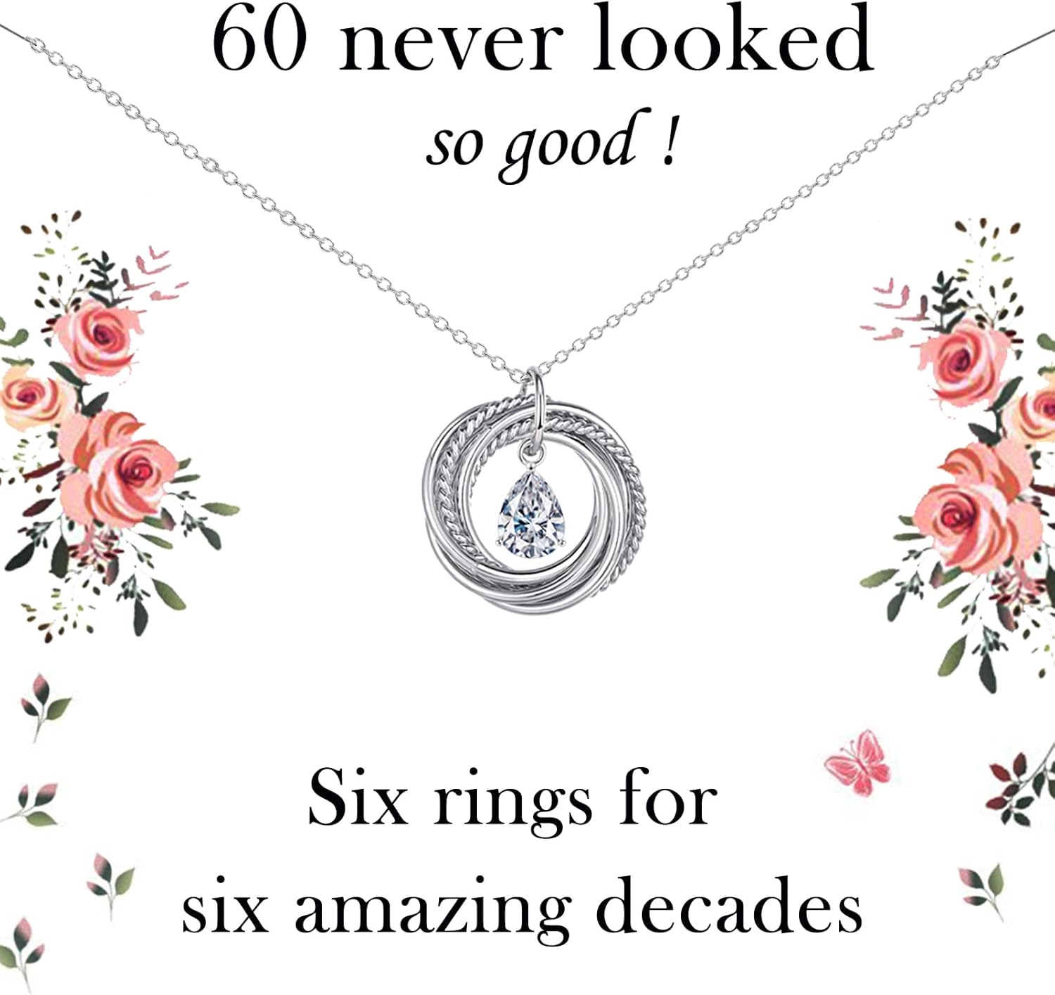 VOSAP 30th 40th 50th 60th 70th Birthday Gifts for Women, Best Friend Birthday Gi...