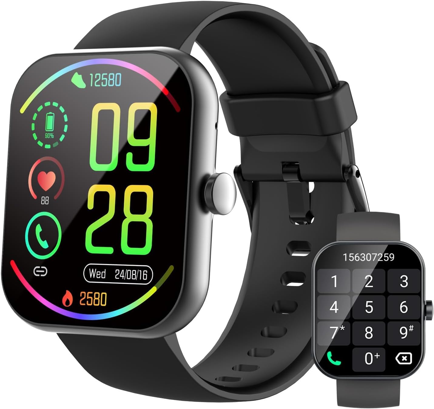 Smart Watch for Women Men, 1.91" Smart Watches Answer/Make Calls, Fitness Watch...