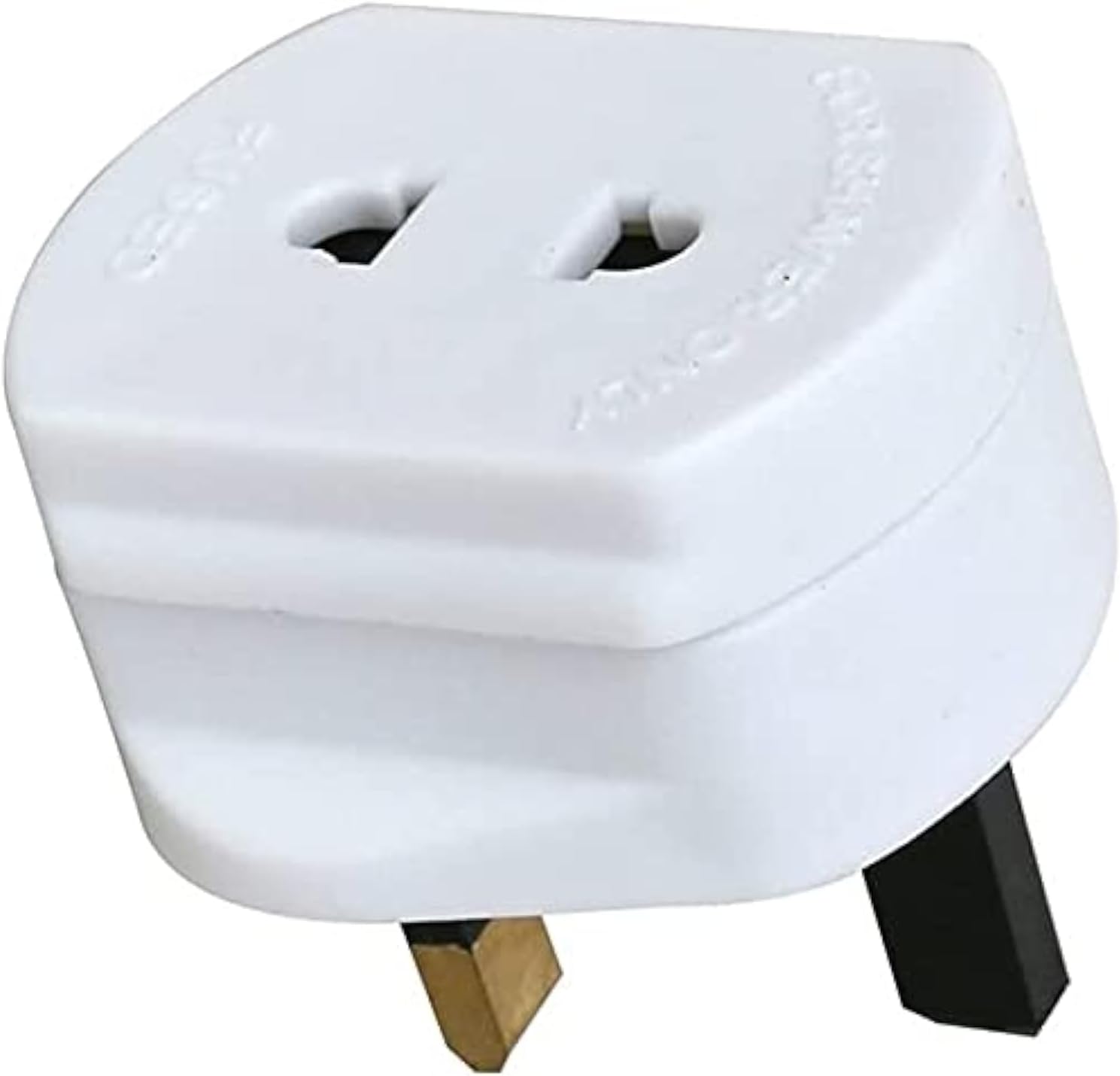 Plug adapter I Shaver Adaptor 1A Fused, Toothbrush Charger Bathroom Socket Conve...