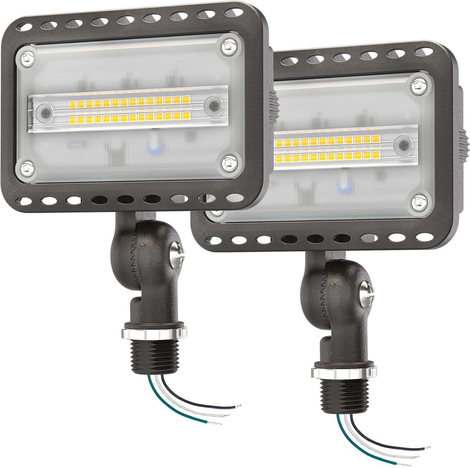 CINOTON 20W LED Flood Lights Outdoor, IP65 Waterproof Exterior Security Wall Lig...