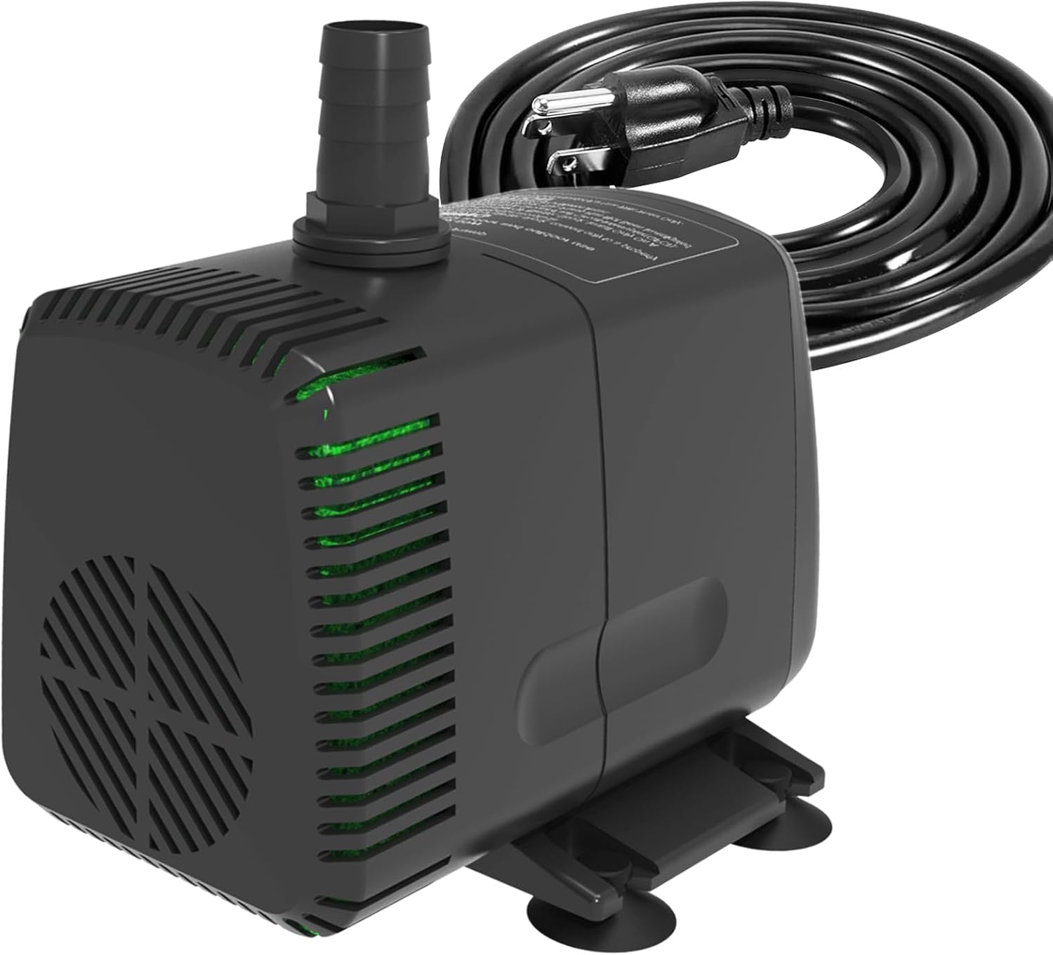 Submersible Pump 880GPH with AUTO-Shut-Off 10ft High Lift for Fountains, Hydropo...