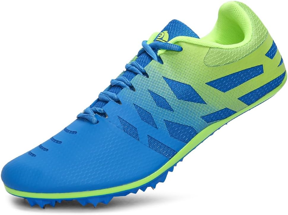 New Track and Field Shoes for Men Women Kids Boys Girls 8 Spikes 100-400 Meter R...