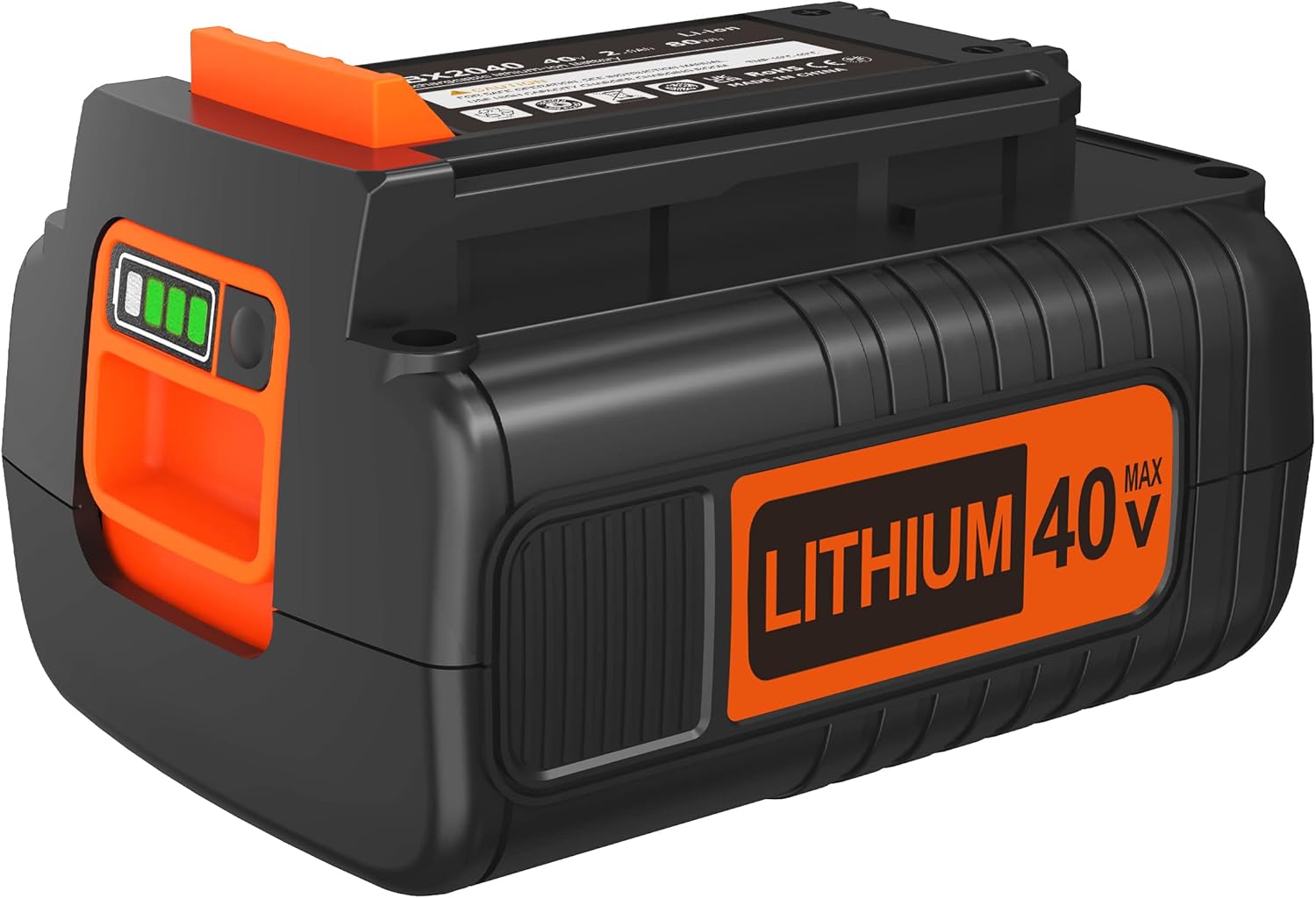 40 Volt MAX 2.0Ah Lithium Battery Replacement for Black and Decker 40V Battery,C...