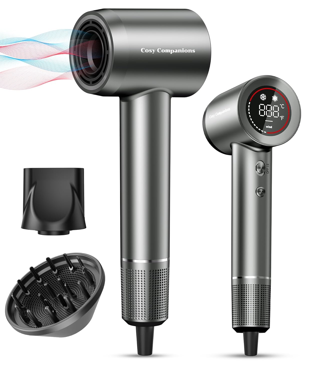 Hair Dryer - Negative Ionic Blow Dryer with 170000...