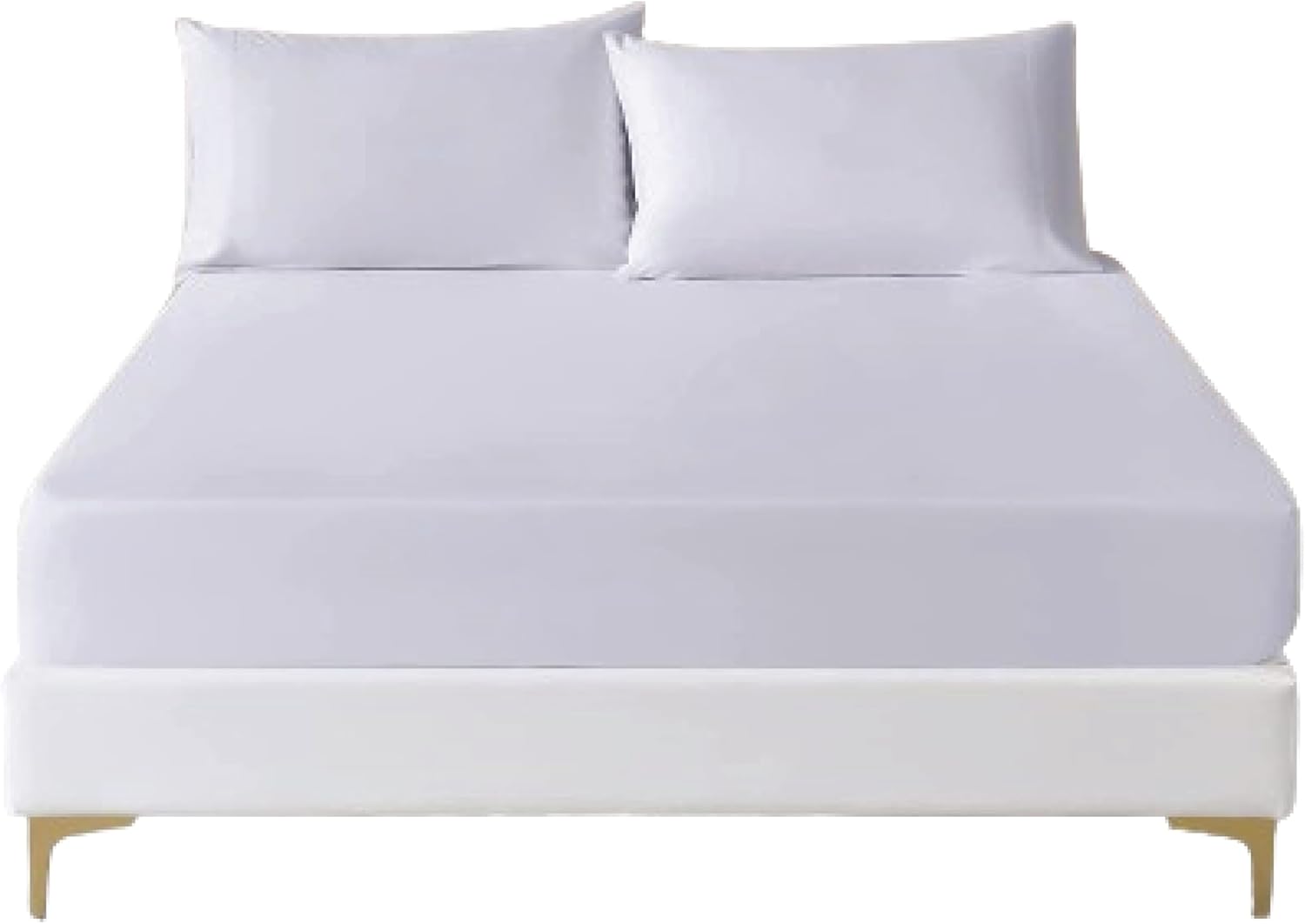 Funky Gadgets Deep Fitted Sheet King Size White 300 Thread Count 100% Egyptian C...