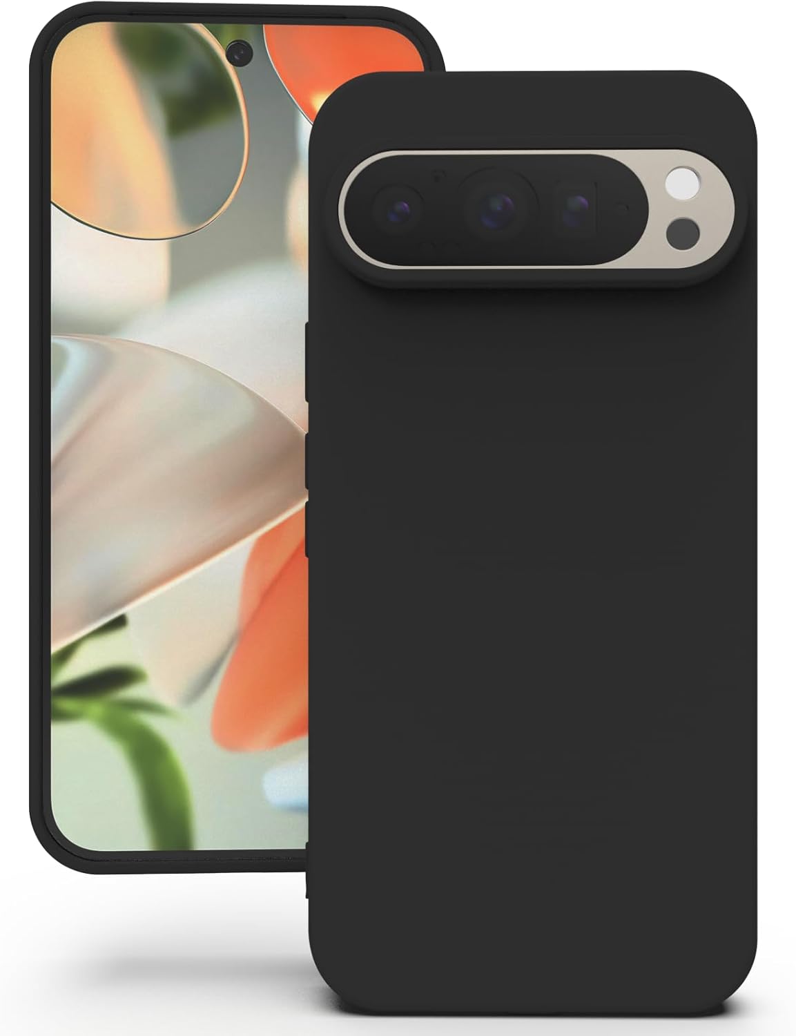 YATWIN Silicone Case for Google Pixel 9/9 Pro, Soft-Touch, Shockproof, DustProof...