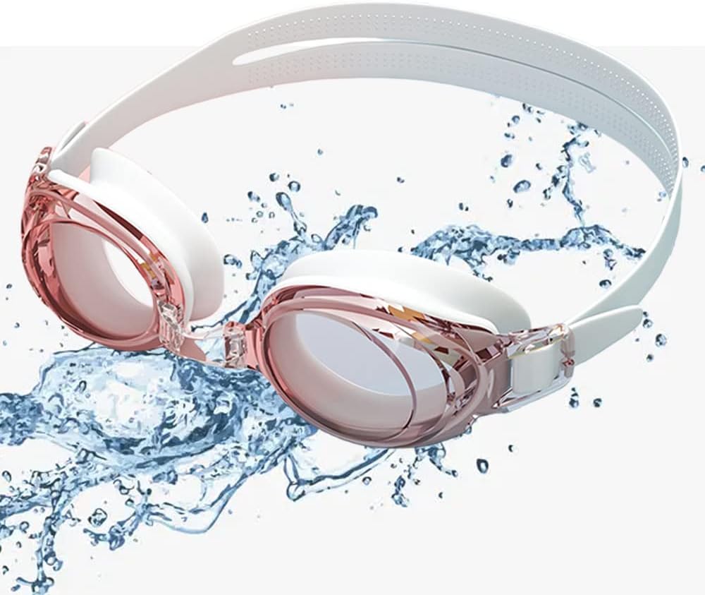 Tigayhc Swimming Goggles, No Leak, Waterproof, Anti-Fog, Anti-UV, Suitable for M...