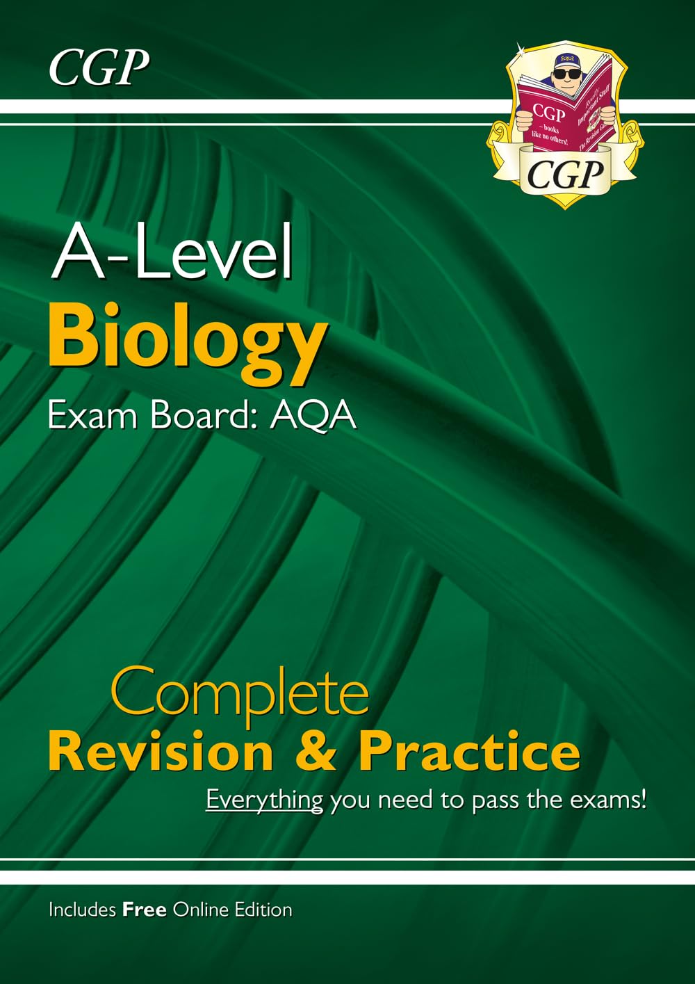 A-Level Biology: AQA Year 1 & 2 Complete Revision & Practice with Online Edition...
