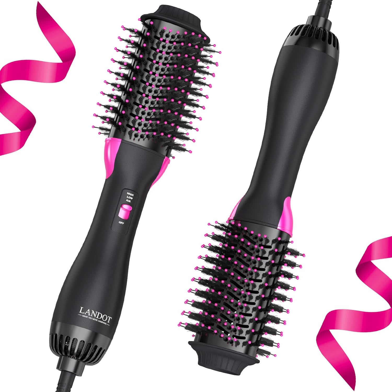 Hair Dryer Brush Blow Dryer Brush in One: Plus 2.0...