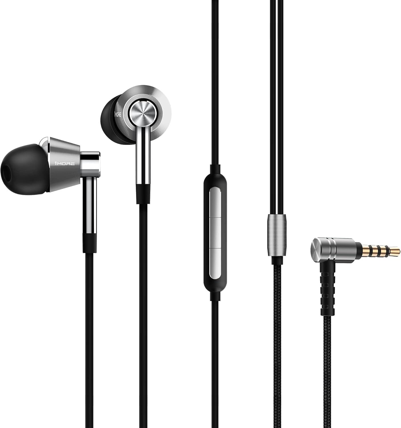 1MORE Triple Driver In-Ear Earphones Hi-Res Headphones with High Resolution, Bas...
