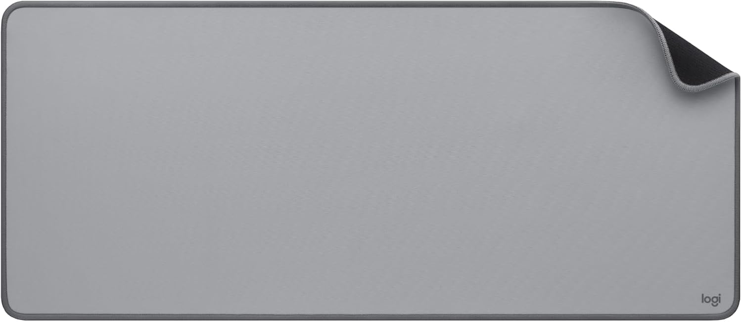 Logitech Desk Mat - Studio Series, Multifunctional Large Desk Pad, Extended Mous...