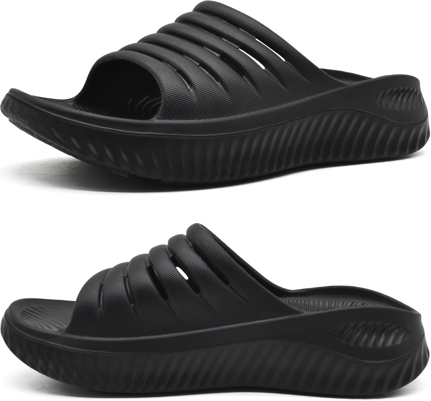 KuaiLu Womens Recovery Sandals With Comfortable Plantar Fasciitis Support,Ladies...