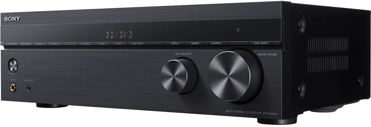 Sony STRDH590 5.2 Channel Surround Sound Home Theater Receiver: 4K HDR AV Receiv...