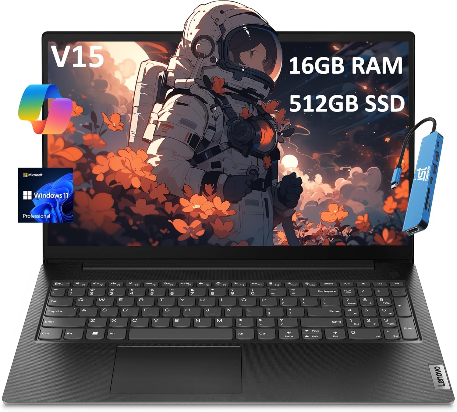 Lenovo V15 Gen 4 (15.6" FHD Anti-Glare, 13th Intel Core i5-13420H (Beat i7-1255U...