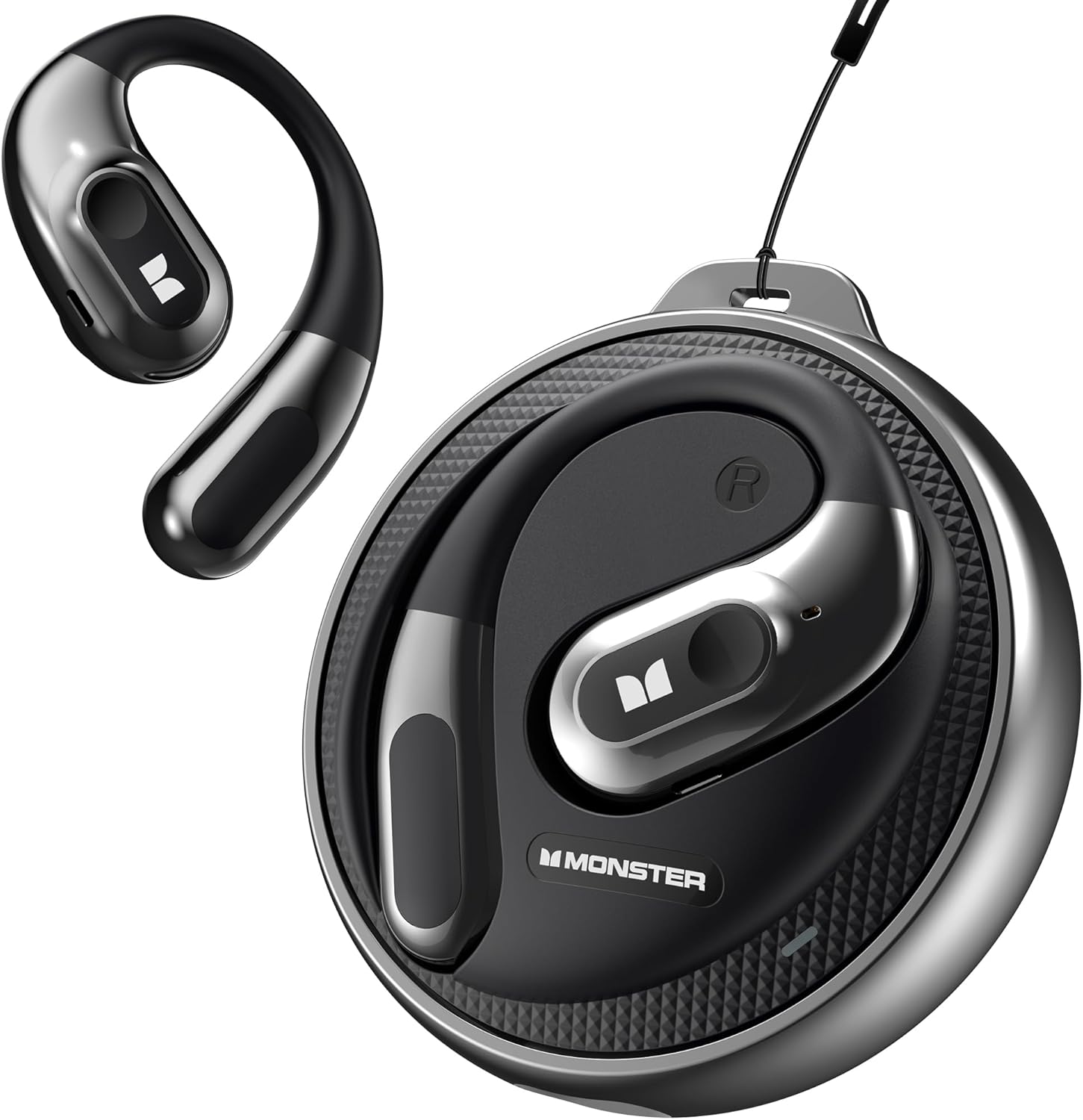 Monster Open Ear Headphones AC330, Wireless Earbuds Bluetooth 5.4 with Clear Tal...