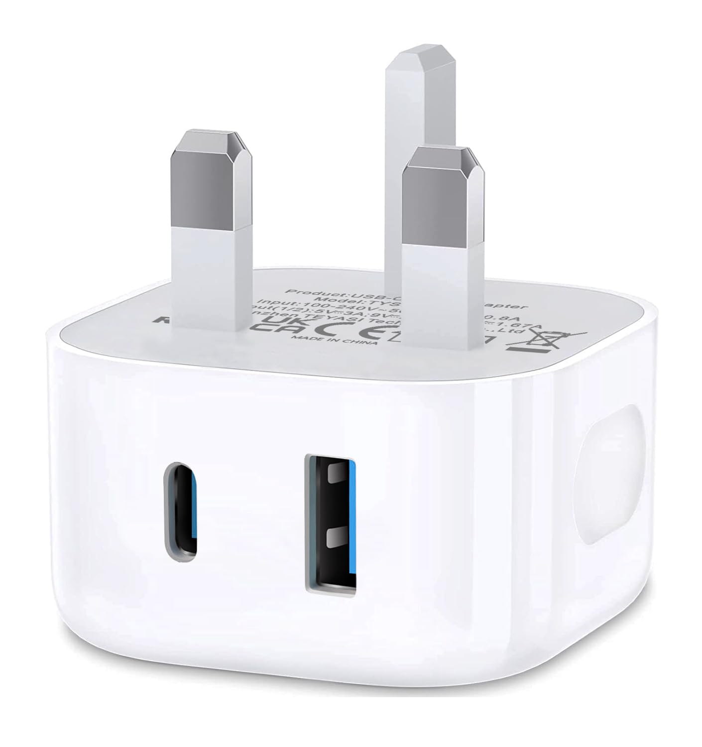 USB C Plug,20W Type C Wall Charger Plug Fast Charge for iPhone 15/15 Pro/15 Plus...