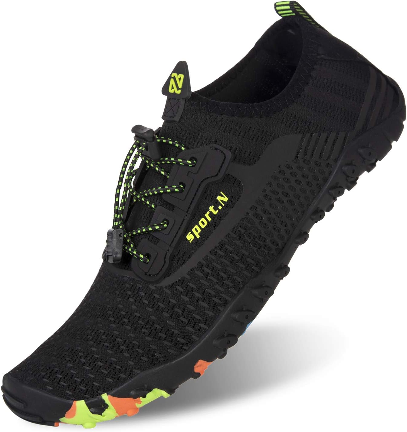 Water Shoes Womens Mens Aqua Beach Swim Shoes Quick Drying Barefoot Shoes for Sw...