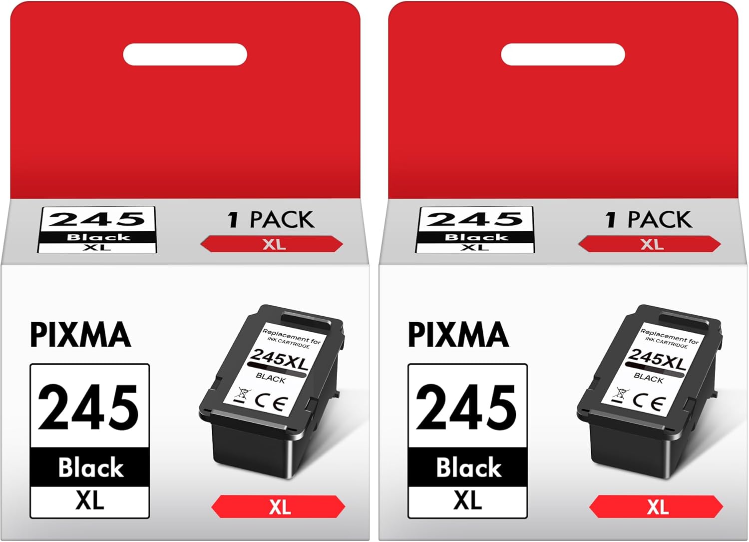 245XL Ink Cartridge for Canon 245XL Black Ink PG-245XL 245 XL Black Ink Cartridg...