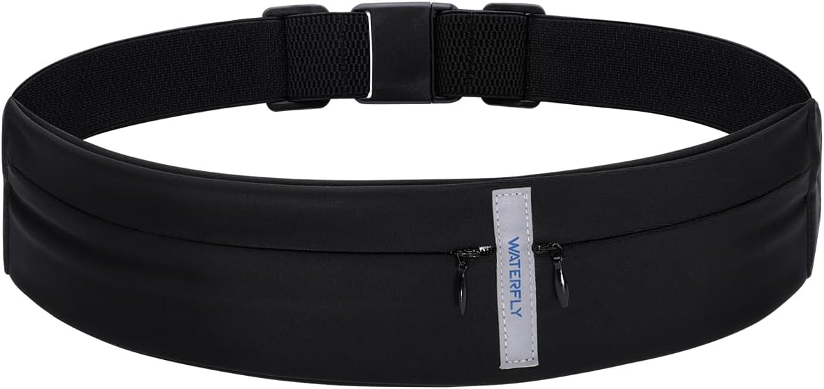 Waterfly Running Belt Bum Bag: Runner Marathon Jogging Waist Pack Sport Workout...