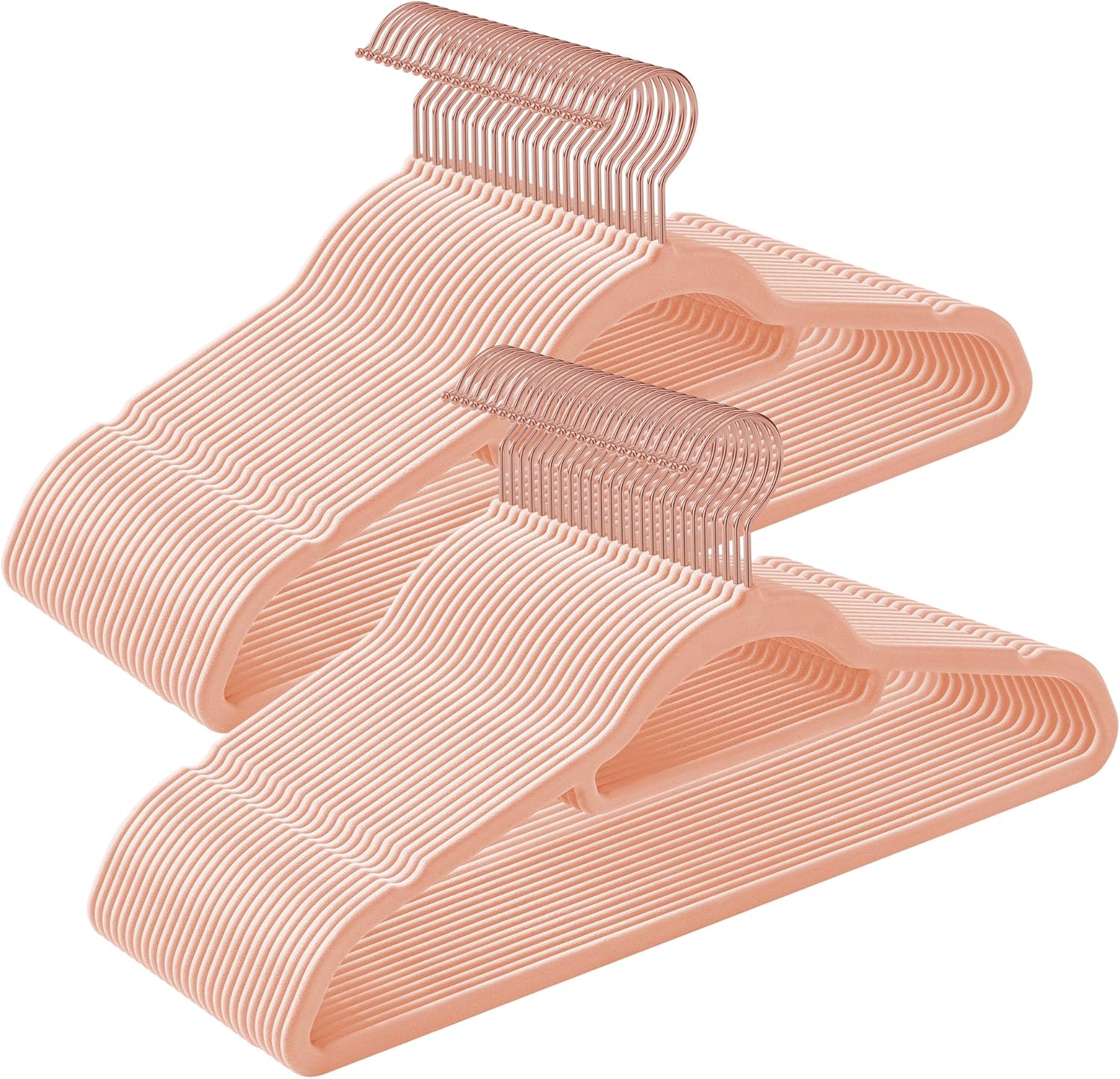 SONGMICS Velvet Hangers, Set of 50 Coat Hangers fo...
