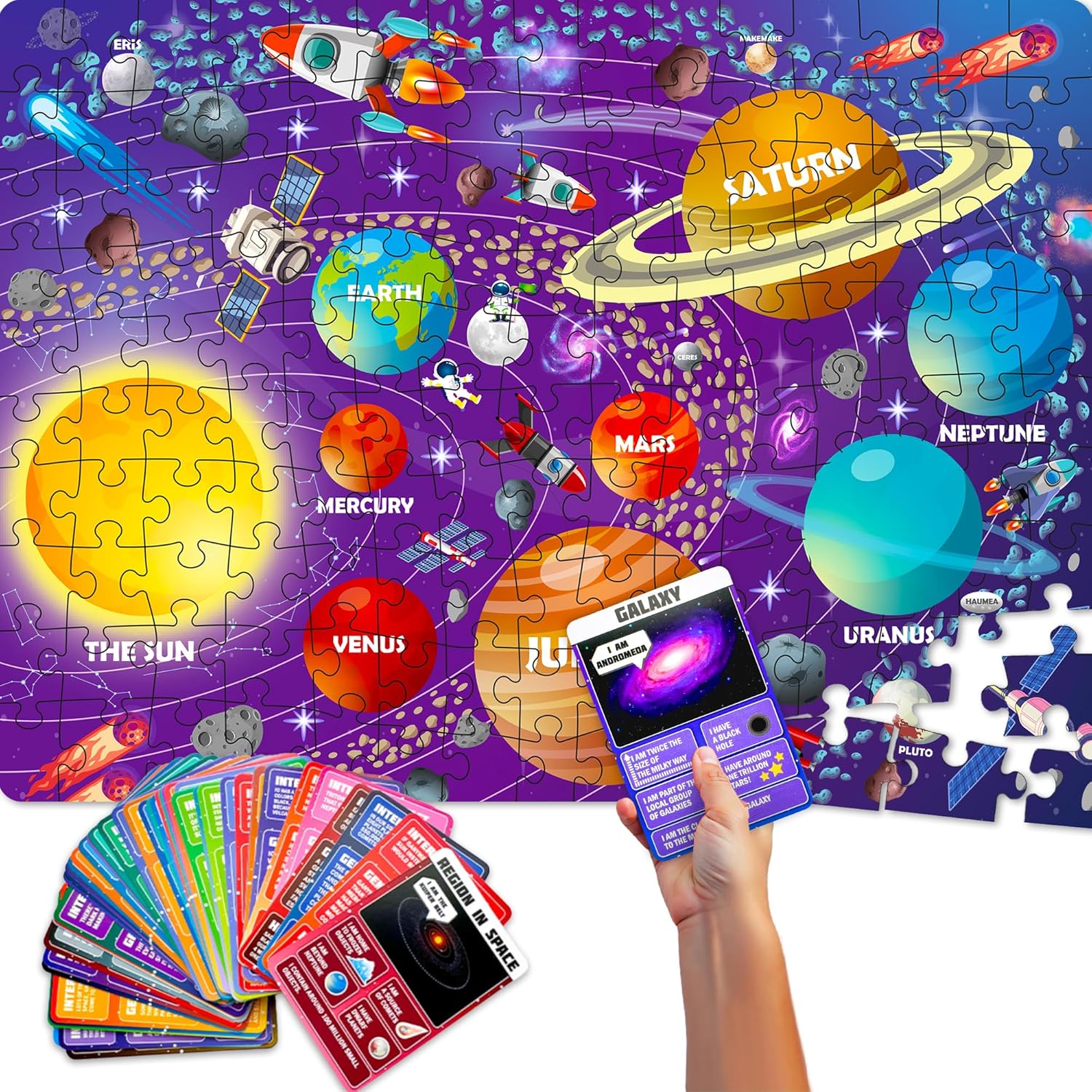 QUOKKA Puzzles For Kids Ages 8-10 - 150 Pcs Jigsaw Puzzles for 6-8 Year Olds - 4...