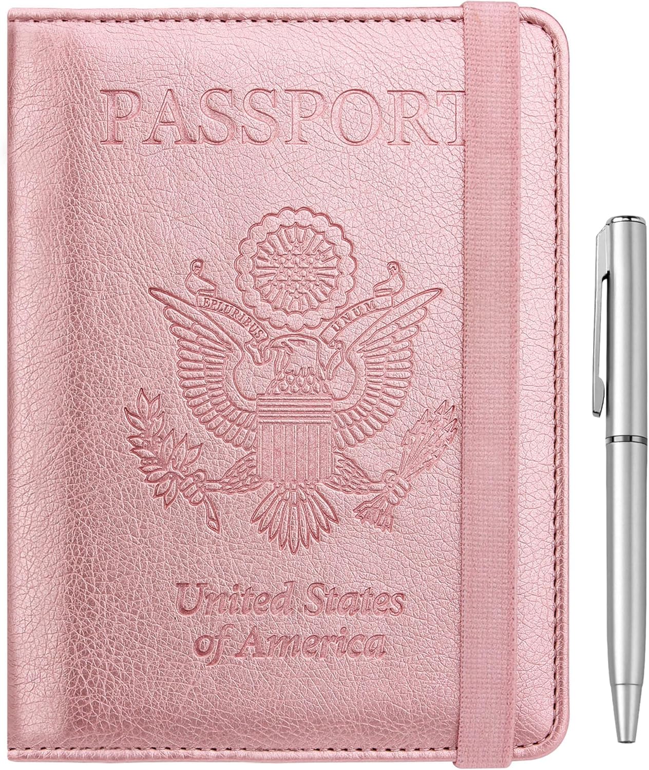 WALNEW Passport Holder for Travel, RFID Passport Cover Wallet for Women Men, PU...