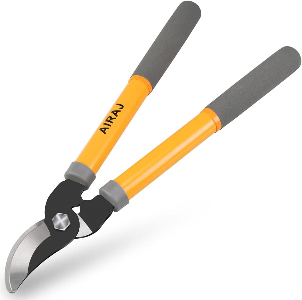 AIRAJ Bypass Loppers, More Power Less Effort Branch Lopper, Hardened Steel Blade...