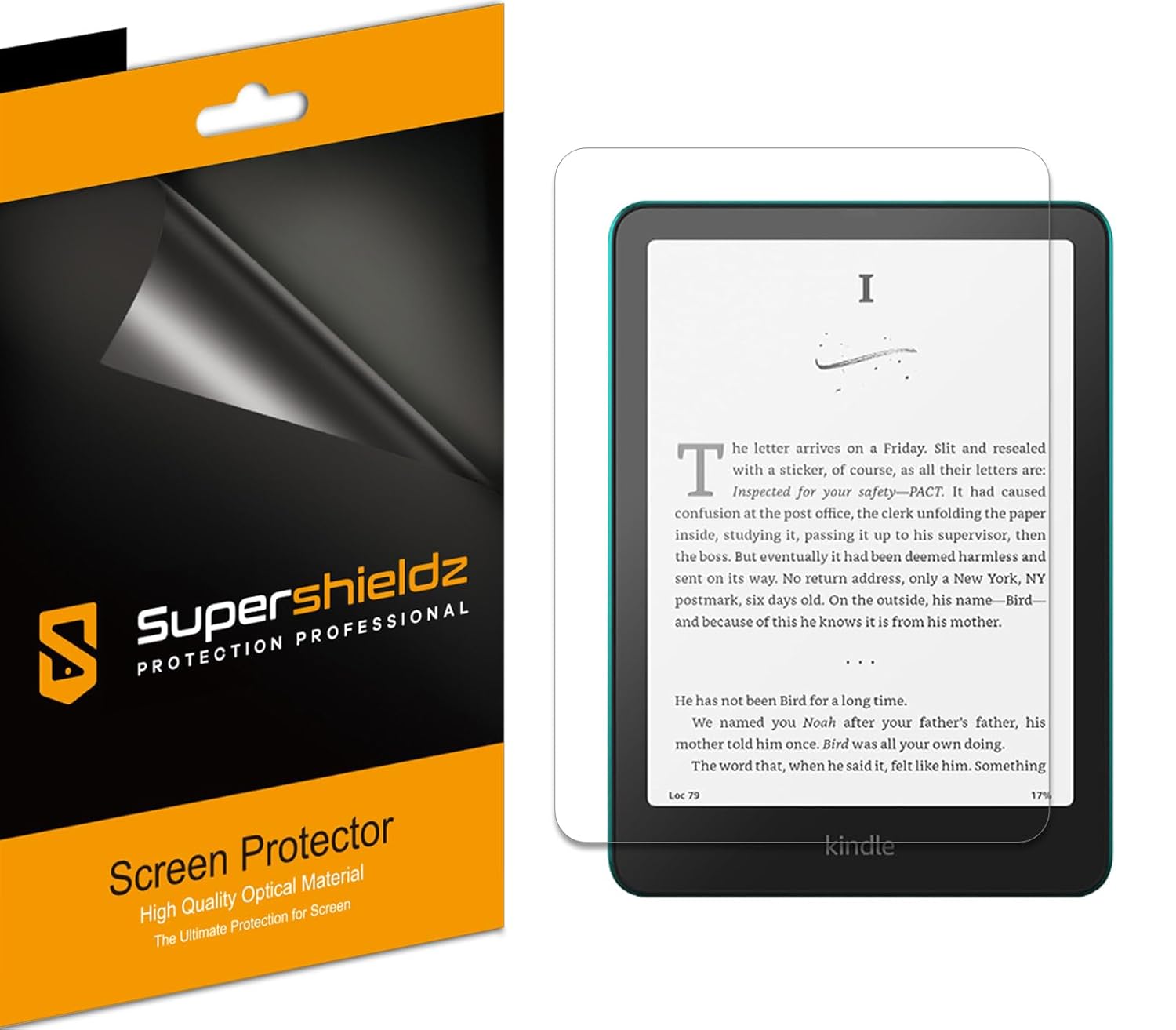 Supershieldz (3 Pack) Anti-Glare (Matte) Screen Protector for all-New Kindle Pap...
