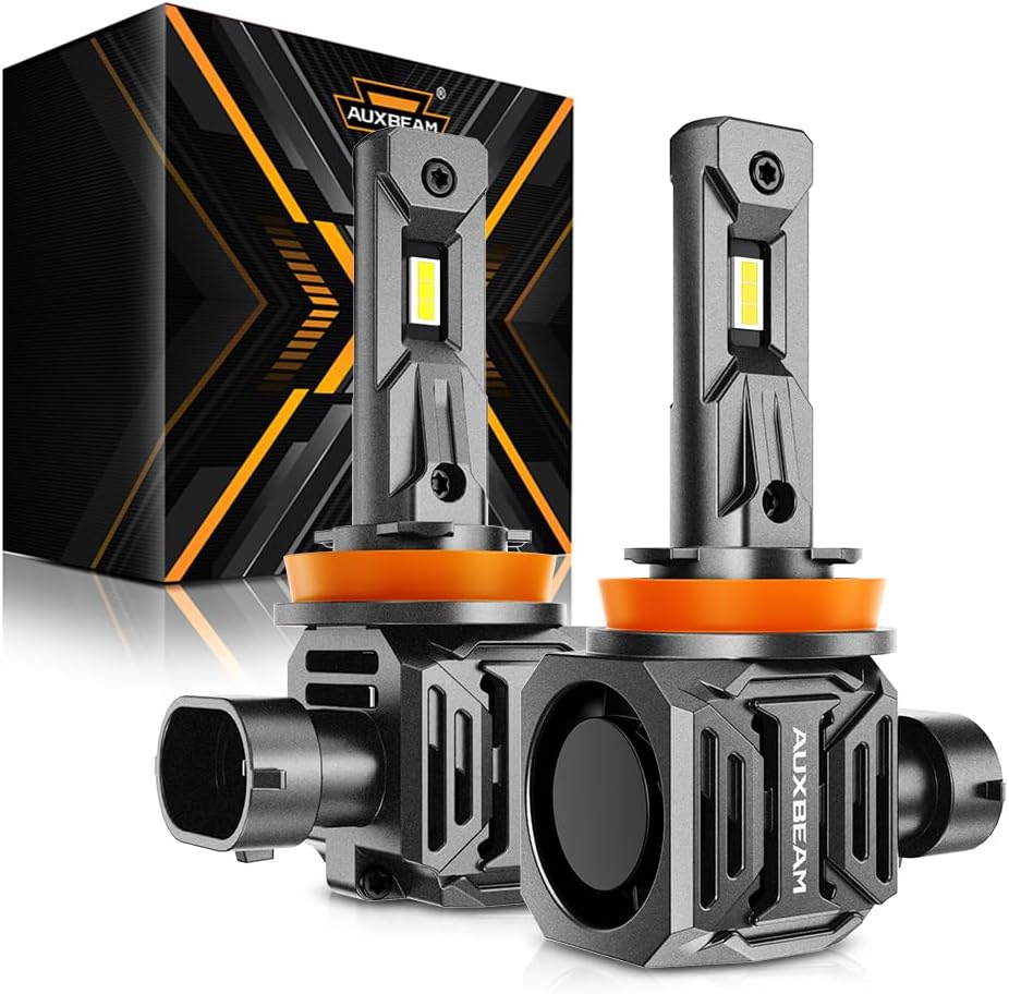Auxbeam H11 H9 H8 Fog Light, Upgraded 24000LM 700% Super Brightness & 6500K Cool...