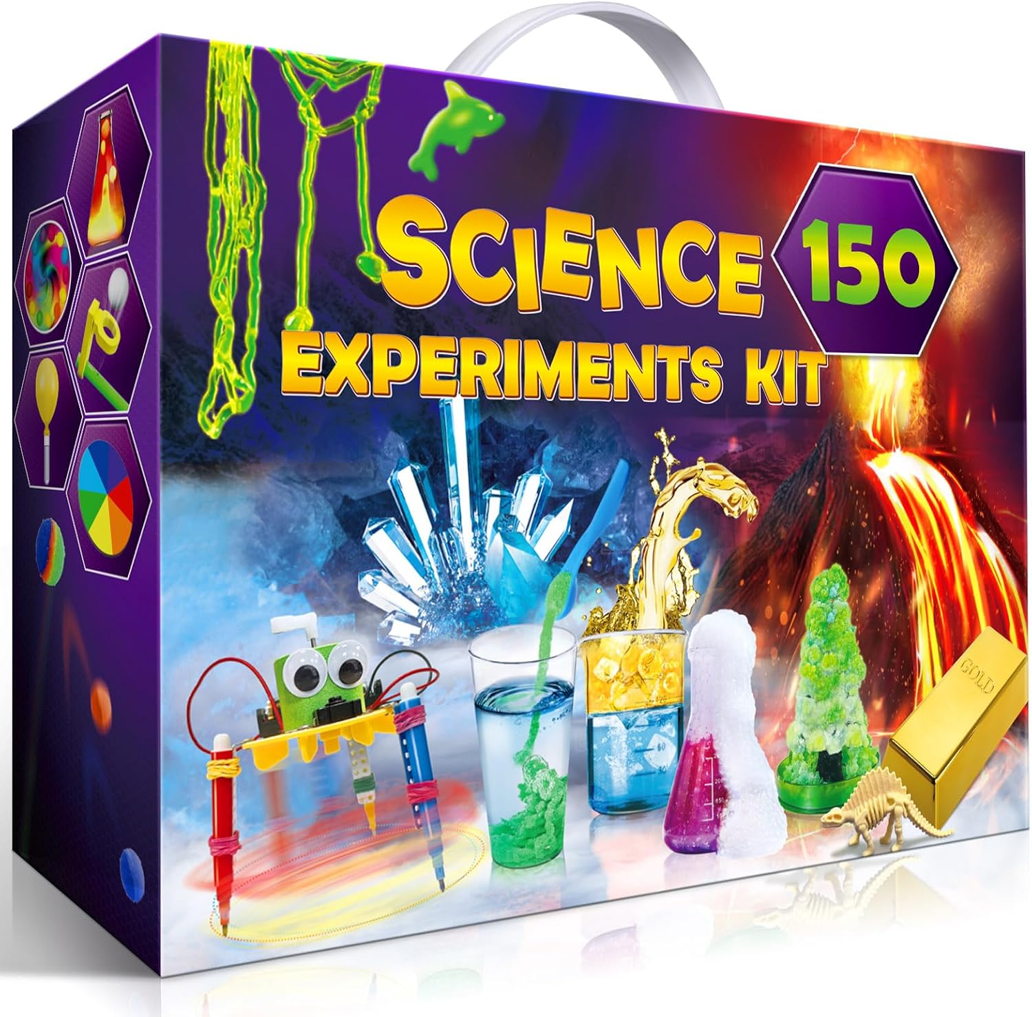 UNGLINGA 150 Experiments Science Kits for Kids, S.T.E.M Educational Project Toys...