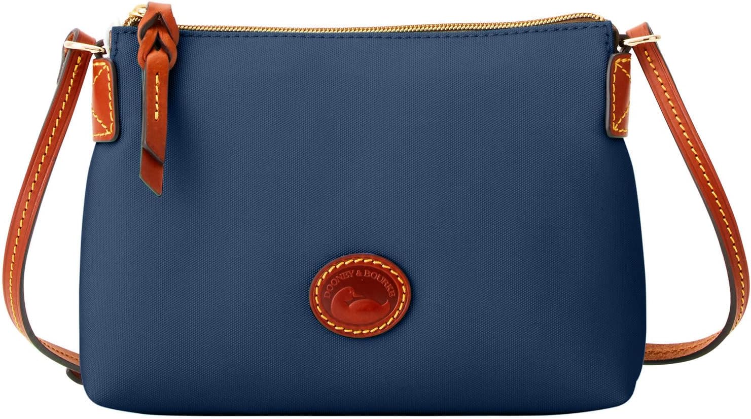 Dooney & Bourke Women's Handbags, Small Nylon Crossbody Bags for Women Navy