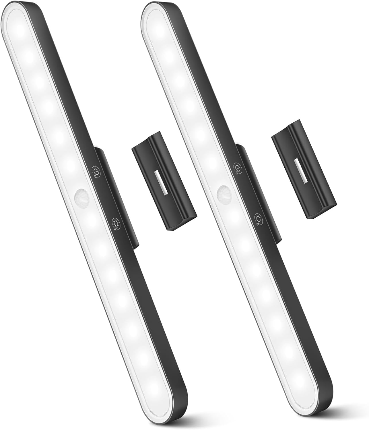 Under Cabinet Kitchen Lights, 6000K Dimmable Wireless Motion Sensor Wall Lights,...
