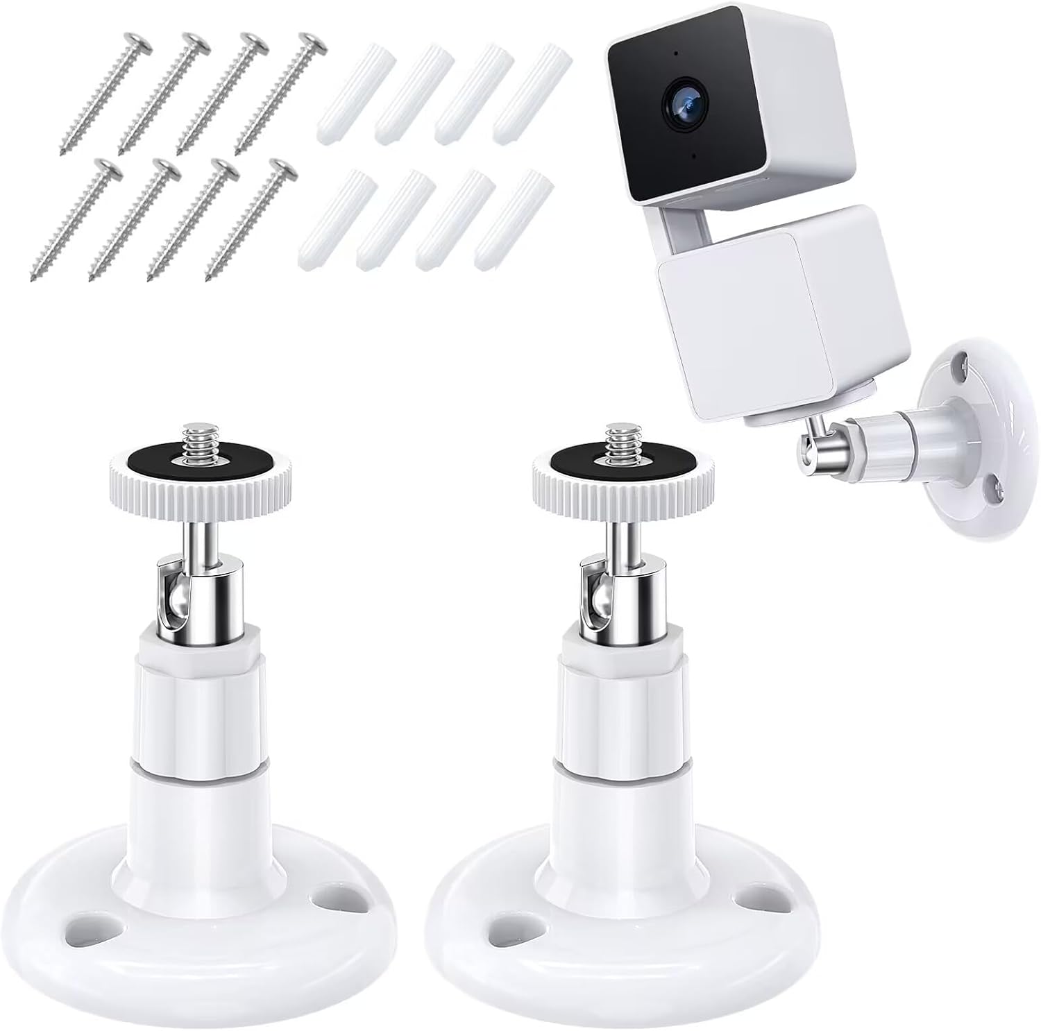 FastSnail Wall Mount Compatible with Wyze Cam Pan V3 & Wyze Cam V4/V3 & Wyze Cam...