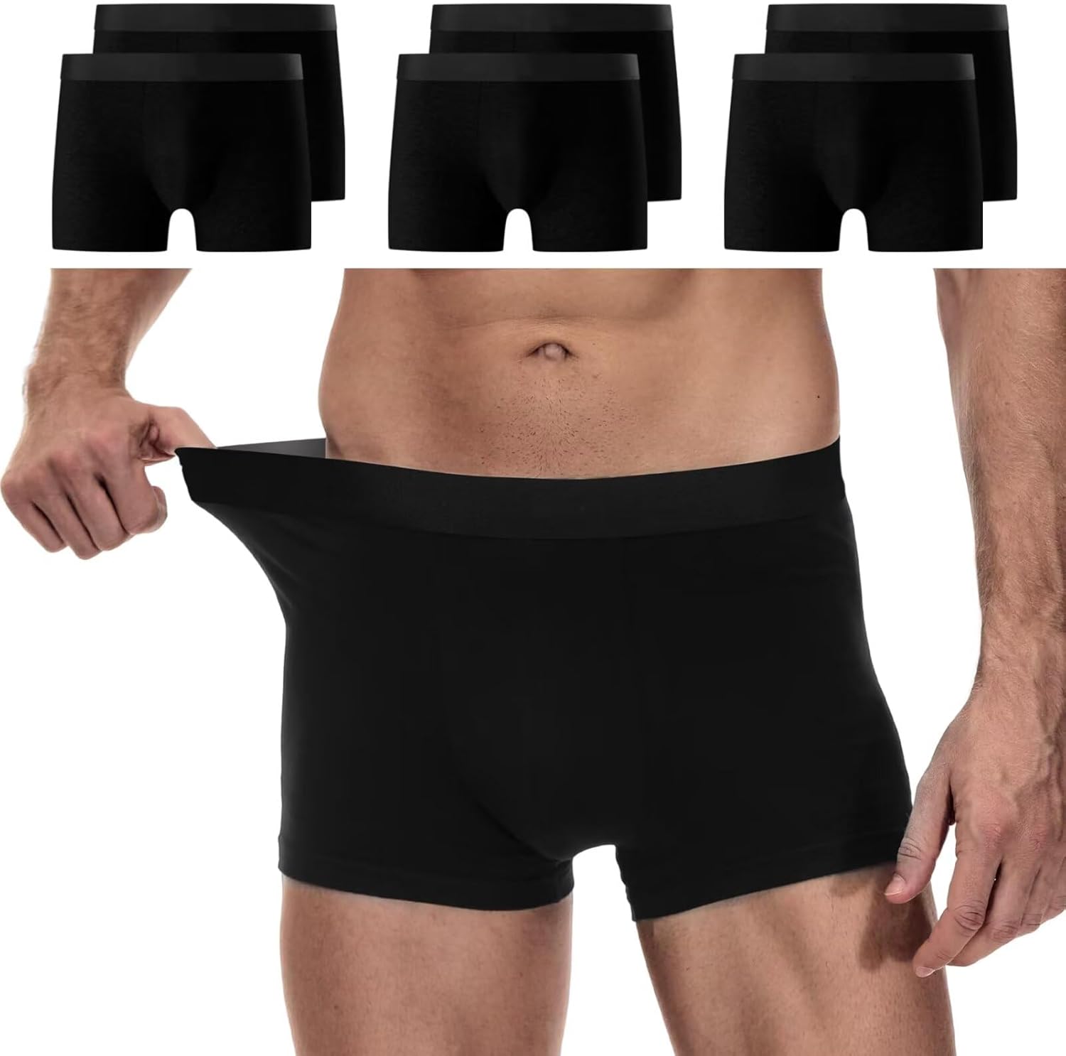 Premium YouShow Mens Boxers, Essential Boxers Shorts Multipack for Comfort, Spec...