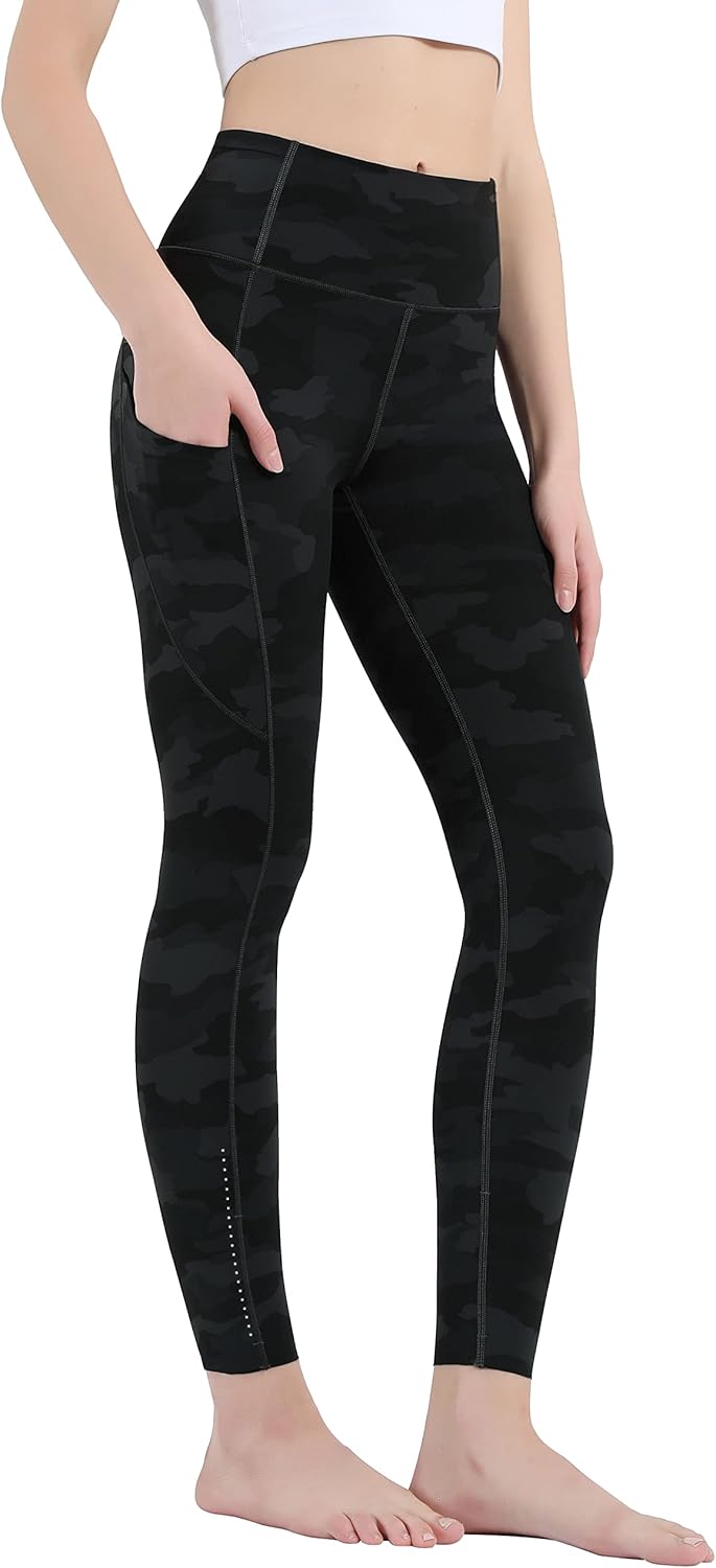 OVRUNS Yoga Pants for Women - High Waist Gym Leggings Tummy Control Workout Runn...
