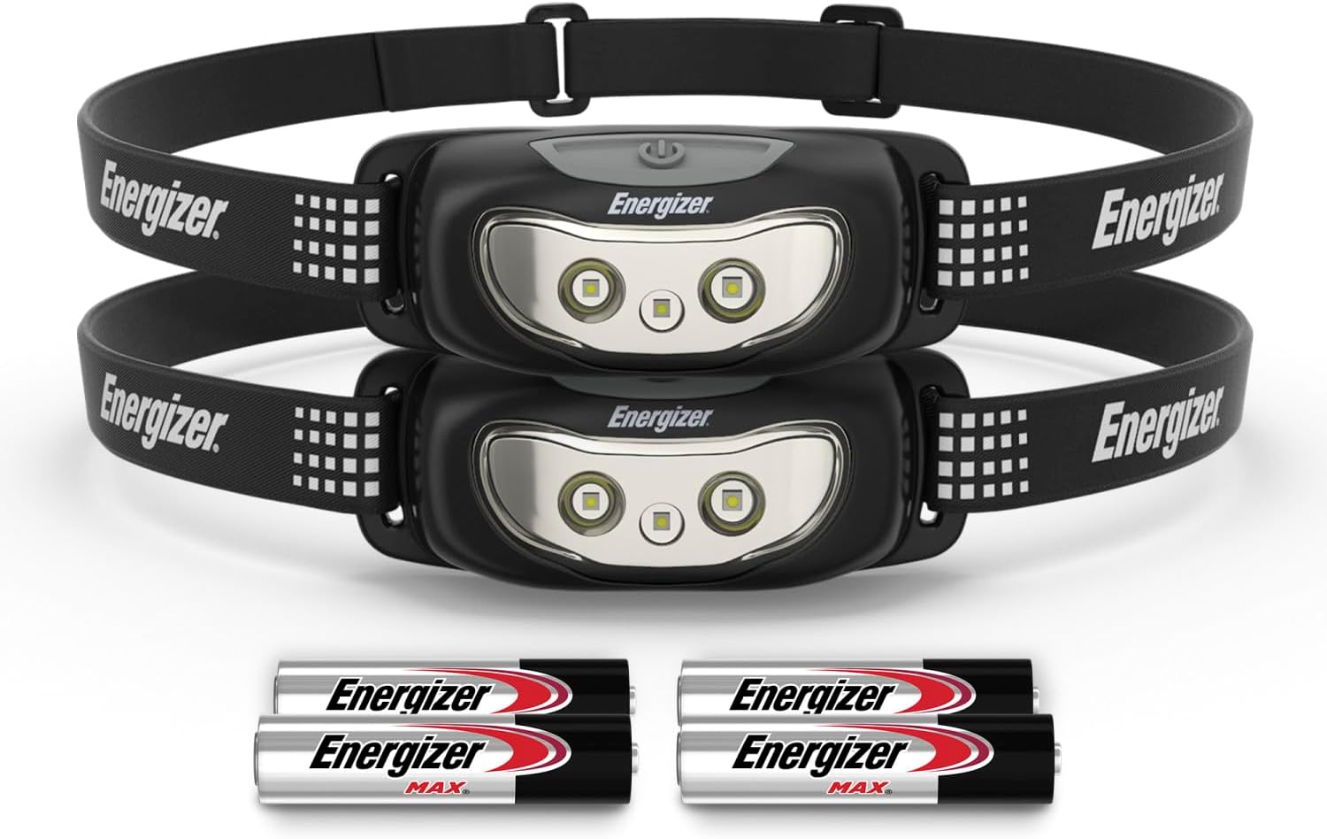 Energizer Universal+ LED Headlamp, Lightweight Bright Headlamp for Outdoors, Cam...
