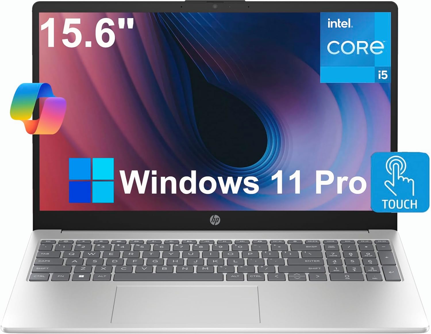 HP 15 Laptop (15.6" Touchscreen, Intel Core i5-1235U (Beats i7-1195G7), 32GB RAM...