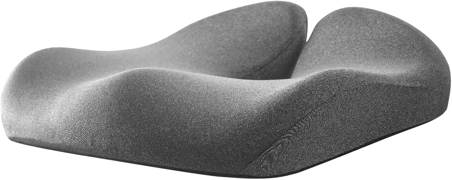 SupremeComfort X-Large Gel Infused High Density Foam Seat Cushion for Office Cha...