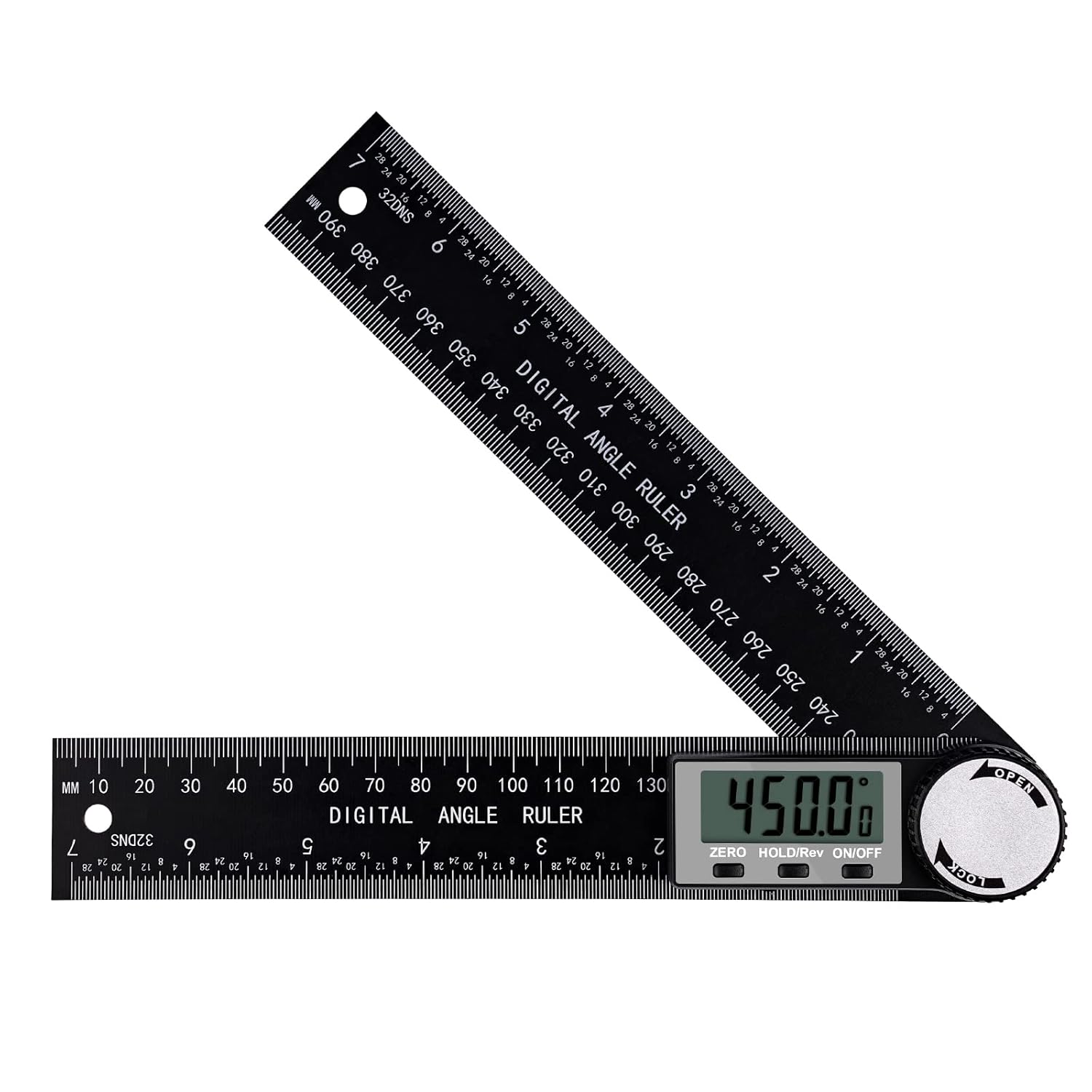 Digital Angle Finder, Digital Inclinometer Protractor Angle Measure Tool Angle R...