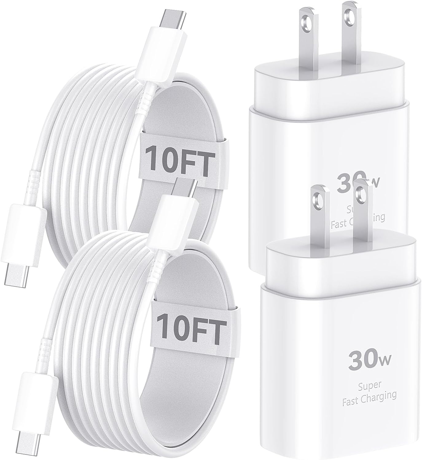 iPhone 16 15 Charger Fast Charging 30W USB C Charge Block Type C Charger with 10...