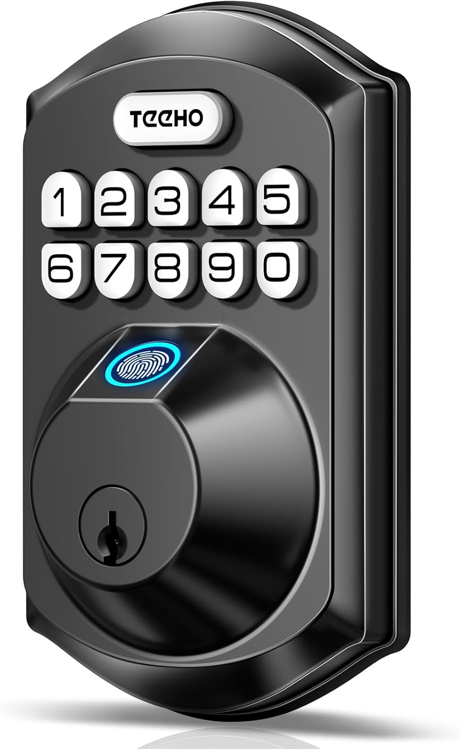 TEEHO TE002 Fingerprint Door Lock - Keyless Entry Door Lock - Electronic Keypad...