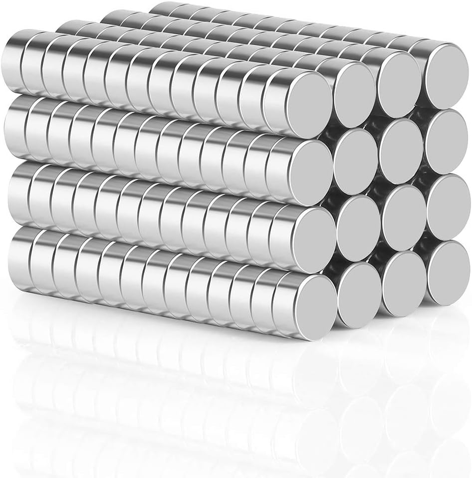 Wukong 108Pac Extra Strong Magnets Pack, Special Grade N45 Magnetic Circular Dis...