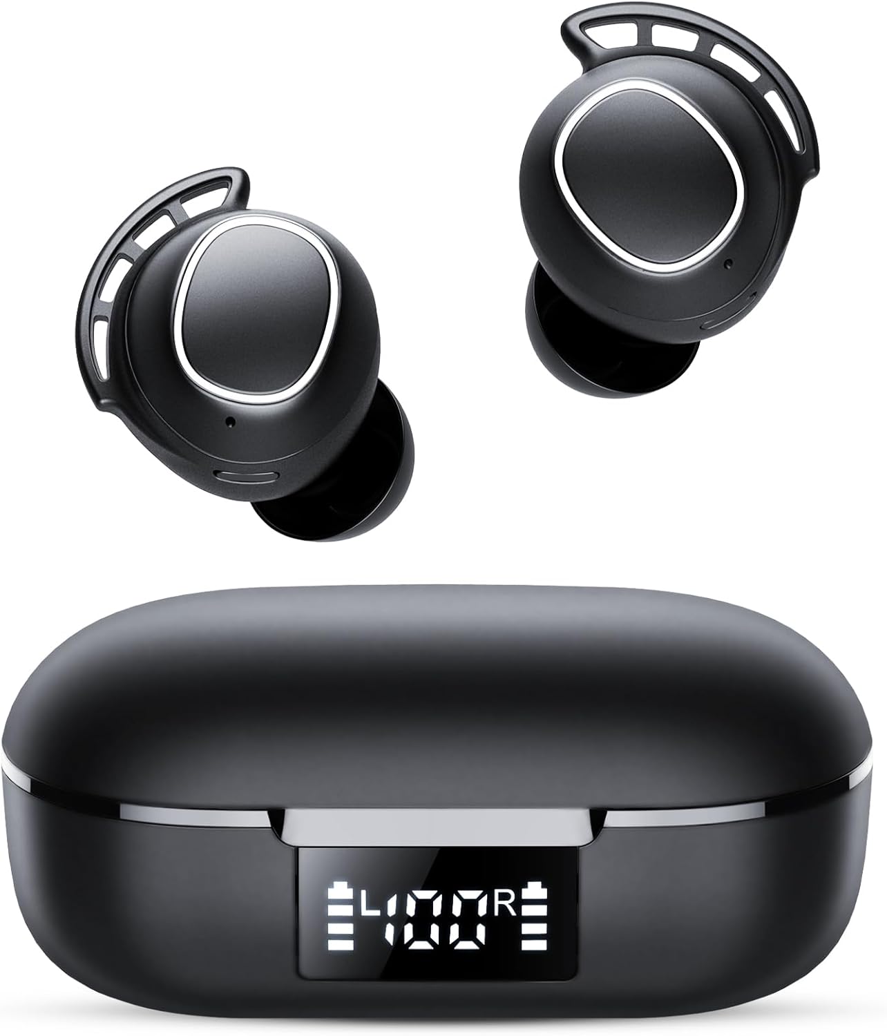 Ear Buds Wireless Earbuds, Bluetooth Headphones 5.3 In Ear with 4 ENC Noise Canc...