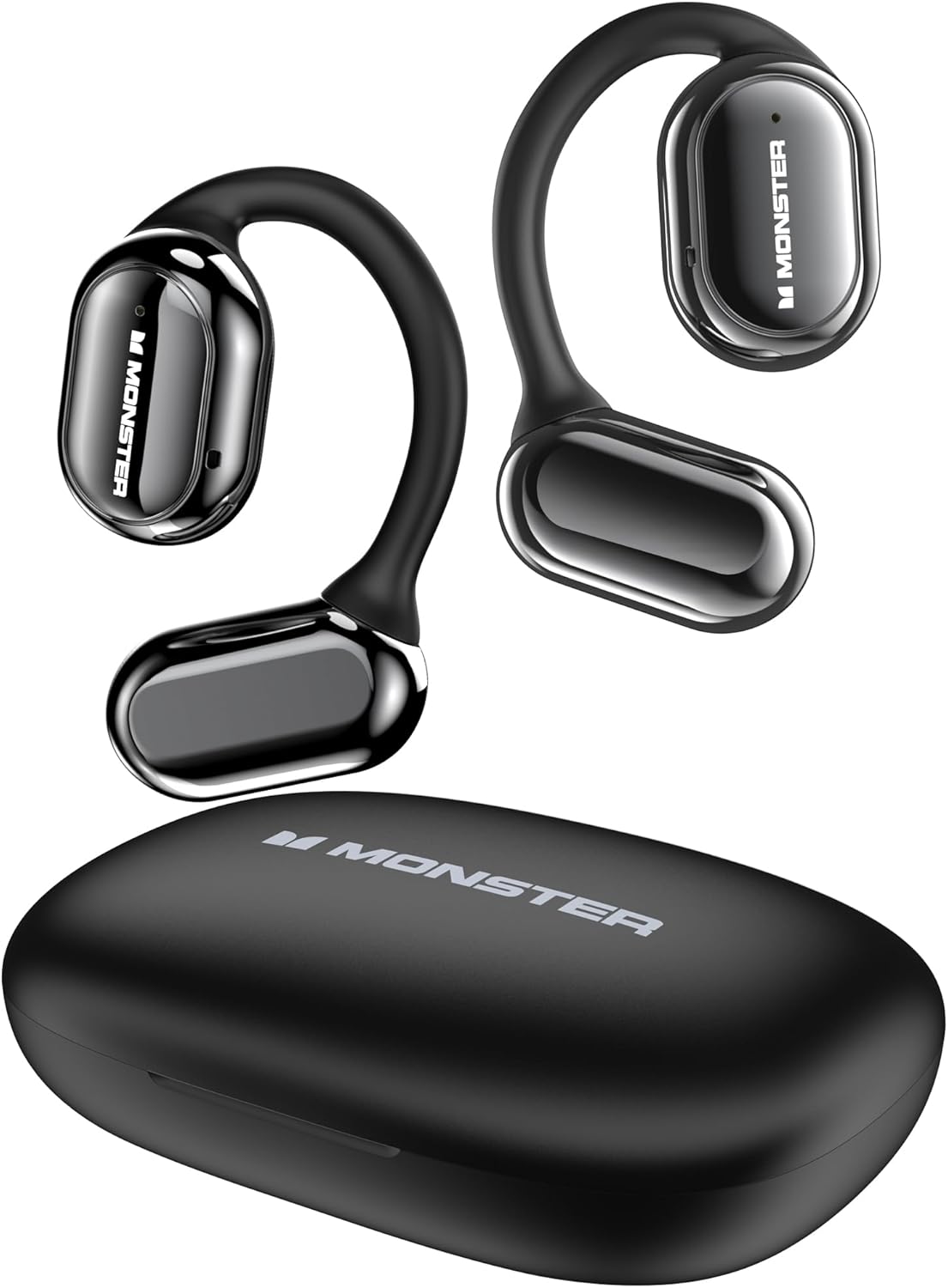 Monster Open Free AC100 Open Ear Headphones, Bluetooth 5.3 Wireless Headphones w...
