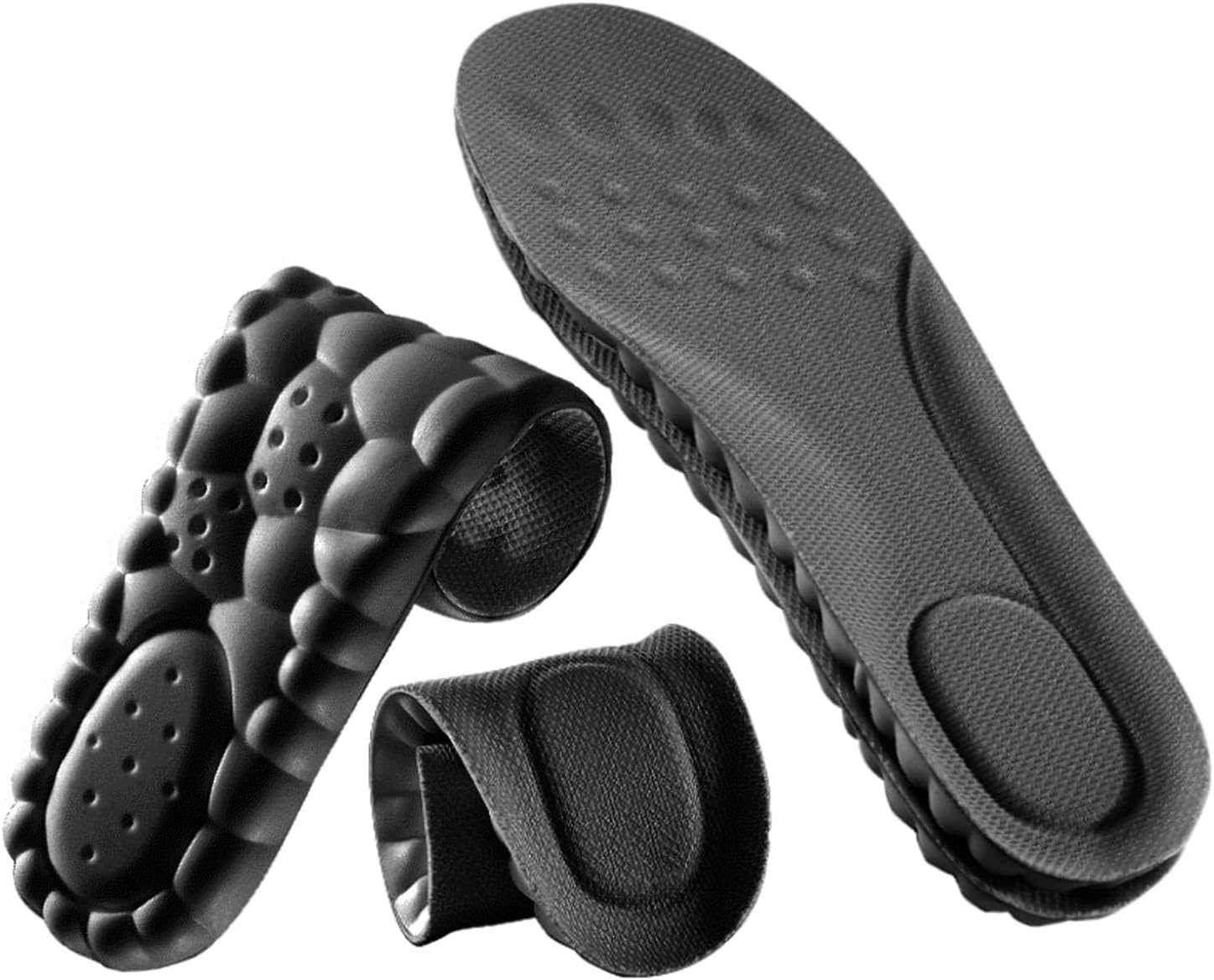 VivoFoot 2 Pair Memory Foam Insoles, Cloud Sole Pads, Anti-Fatigue Pain Relief E...