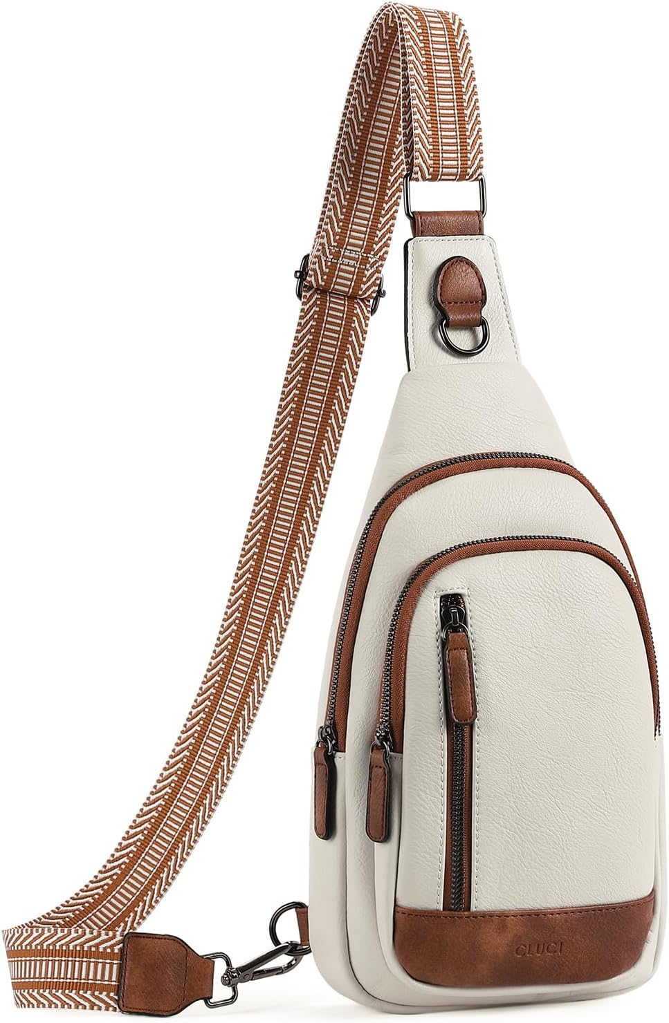 CLUCI Crossbody Bags for Women - Sling Backpack Tr...