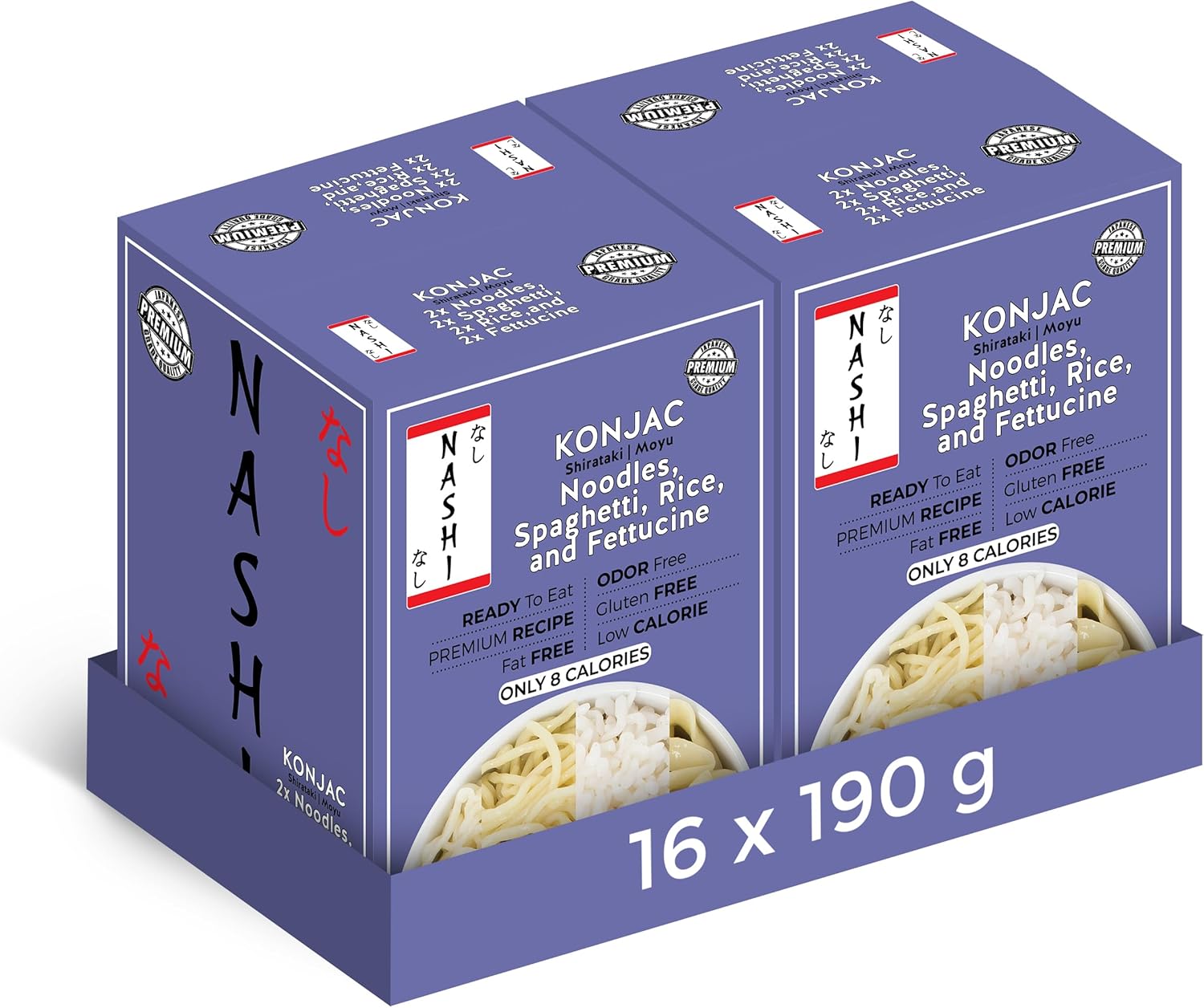 Nashi Shirataki Konjac Moyu Mix, Special Low Fat Glucomannan Food, Innovative Ke...