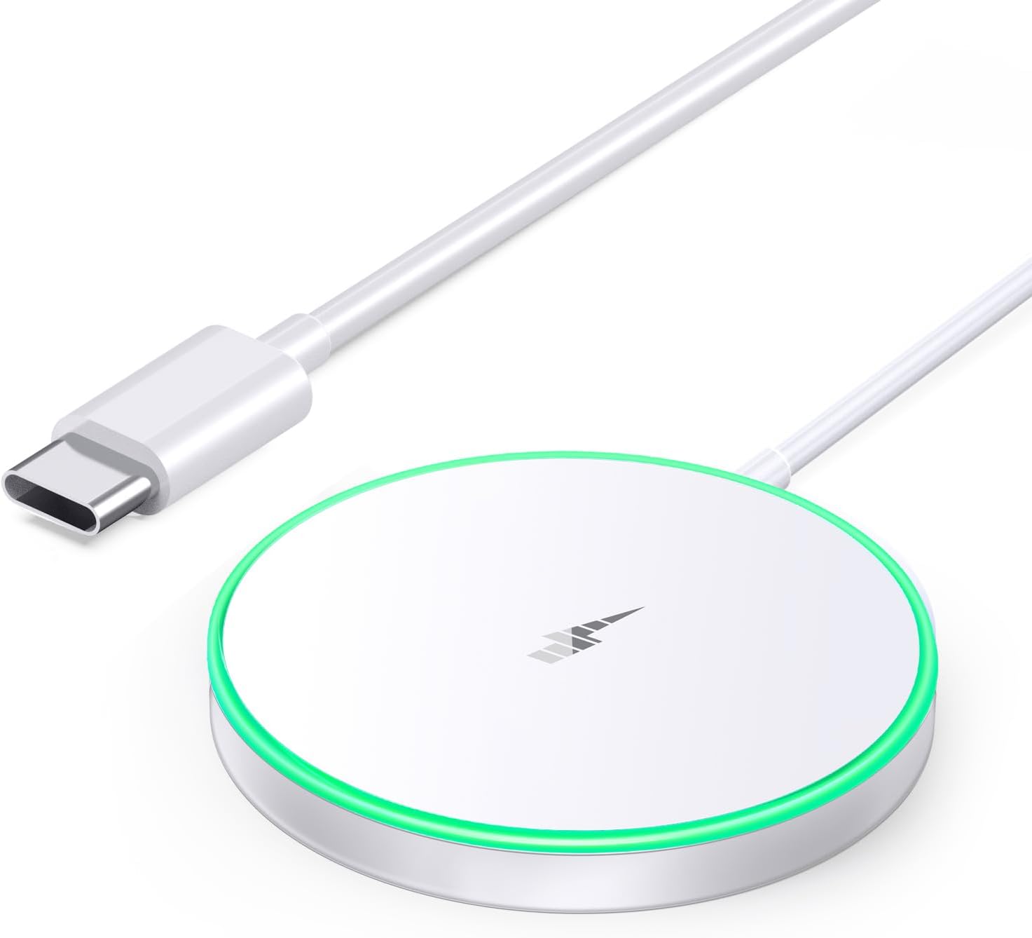 Magnetic Wireless Charger 15W Mag Safe Charger-Fast Charging Pad Compatible with...