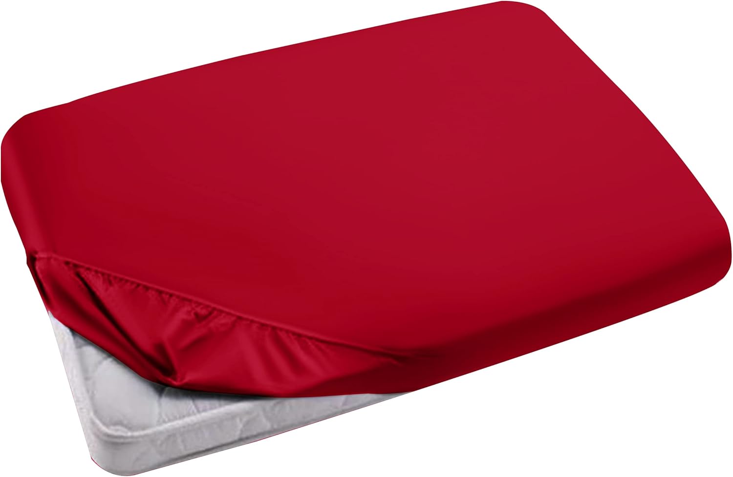 Hafaa Single Fitted Sheet, Special Easy Care Sheet for 25 cm Depth, Innovative B...