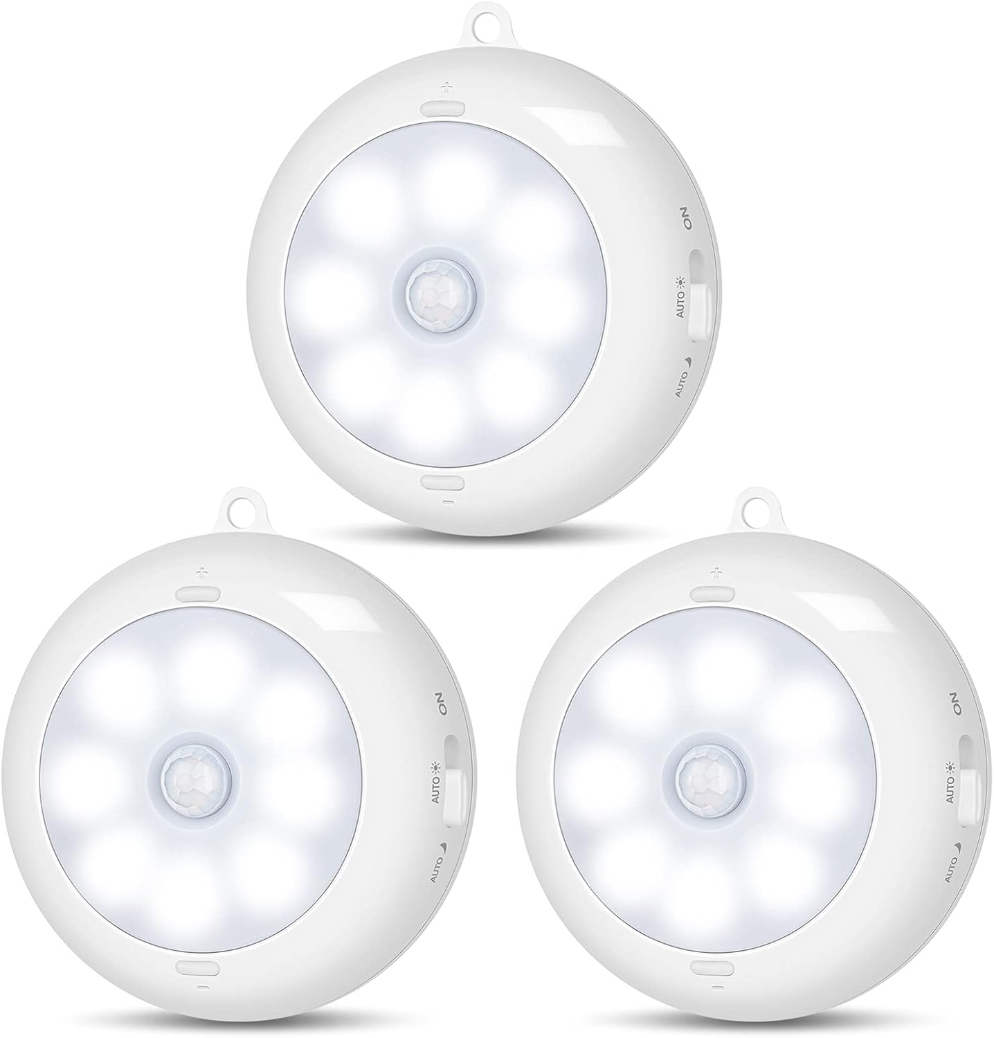 BLS Motion Sensor Light Indoor, AA83 AA Battery Powered Lights, Under Cabinet Li...